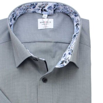 MARVELIS Hemd MODERN FIT fil a fil halbarm