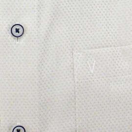MARVELIS chemise pour homme MODERN FIT diamant jacquard à manches courtes
