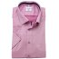 MARVELIS Hemd MODERN FIT sommer jacquard halbarm