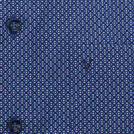 MARVELIS Hemd MODERN FIT modischer statement Druck halbarm
