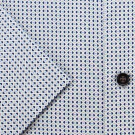 MARVELIS Hemd MODERN FIT modischer statement Druck halbarm