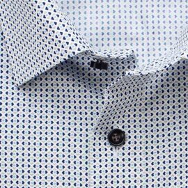 MARVELIS Hemd MODERN FIT modischer statement Druck halbarm