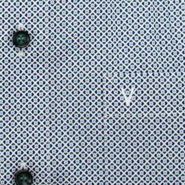 MARVELIS Hemd MODERN FIT modischer statement Druck halbarm