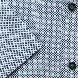 MARVELIS Hemd MODERN FIT modischer statement Druck halbarm