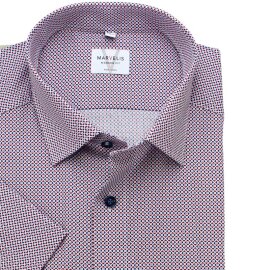 MARVELIS MODERN FIT a statement print camisa para hombres mangas cortas