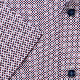 MARVELIS MODERN FIT a statement print camisa para hombres mangas cortas