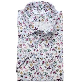 MARVELIS Hemd MODERN FIT modischer statement Druck halbarm