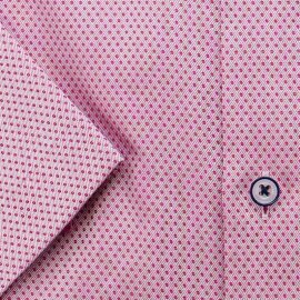 MARVELIS Men`s Shirt COMFORT FIT jacquard short sleeve