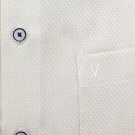 MARVELIS chemise pour homme COMFORT FIT jacquard à manches courtes