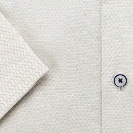 MARVELIS chemise pour homme COMFORT FIT jacquard à manches courtes