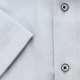 MARVELIS chemise pour homme COMFORT FIT jacquard à manches courtes