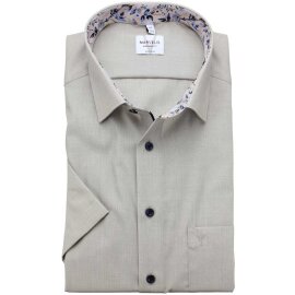 MARVELIS Hemd MODERN FIT fil a fil halbarm