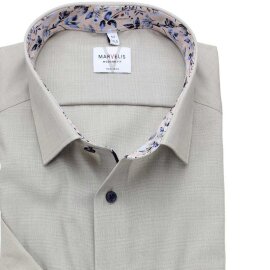 MARVELIS Hemd MODERN FIT fil a fil halbarm