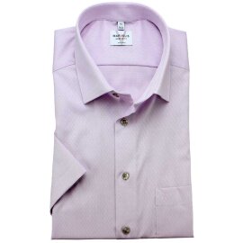 MARVELIS Hemd MODERN FIT sommer jacquard halbarm