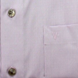 MARVELIS MODERN FIT diamante jacquard camisa para hombres mangas cortas