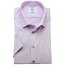 MARVELIS MODERN FIT diamante jacquard camisa para hombres mangas cortas