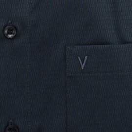 MARVELIS chemise pour homme MODERN FIT diamant jacquard à manches courtes