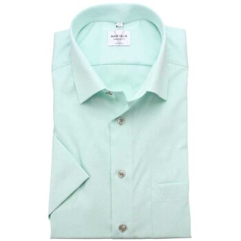 MARVELIS chemise pour homme MODERN FIT diamant jacquard à manches courtes
