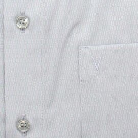 MARVELIS MODERN FIT diamante jacquard camisa para hombres mangas cortas