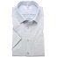 MARVELIS MODERN FIT diamante jacquard camisa para hombres mangas cortas