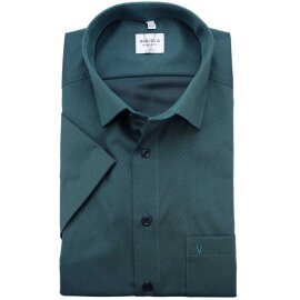 MARVELIS Hemd MODERN FIT sommer jacquard halbarm