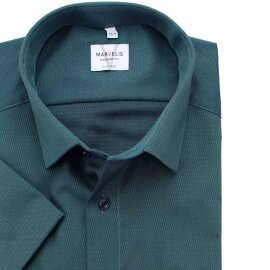 MARVELIS chemise pour homme MODERN FIT diamant jacquard à manches courtes