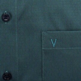 MARVELIS chemise pour homme MODERN FIT diamant jacquard à manches courtes