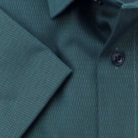 MARVELIS chemise pour homme MODERN FIT diamant jacquard à manches courtes