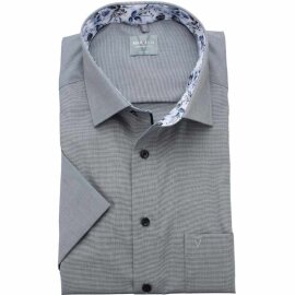 MARVELIS COMFORT FIT Fil a Fil camisa para hombres mangas cortas