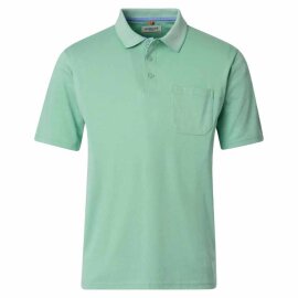 REDMOND Poloshirt Wash & Wear mit Brusttasche, halbarm