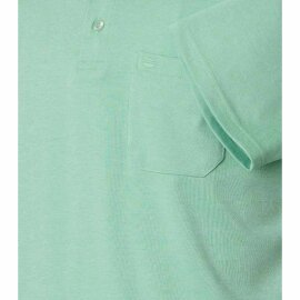 REDMOND Poloshirt Wash & Wear mit Brusttasche, halbarm