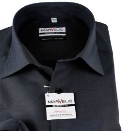 Marvelis Chambray camisa para hombres mangas largas (7959-64-68) 42