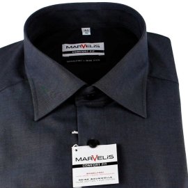 Marvelis Chambray camisa para hombres mangas largas (7959-64-68) 46