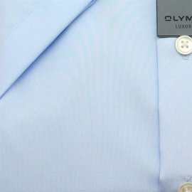 OLYMP LUXOR chemise pour homme COMFORT FIT uni à manches courtes