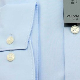 OLYMP LUXOR chemise pour homme COMFORT FIT uni à manches longue